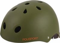 Polisport urban radical fietshelm s 53-55cm tag groen/goudanje