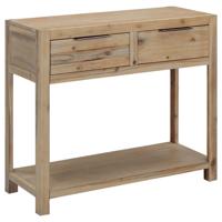 Wandtafel 82x33x73 cm massief acaciahout