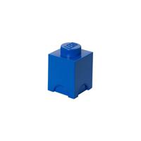 LEGO - Set van 2 - Opbergbox Brick 1, Blauw - LEGO