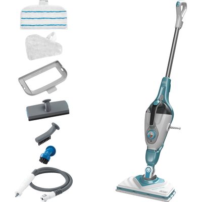 BHSM168U 1600W Steam-mop met deltavoet en 7 accessoires Stoomreiniger