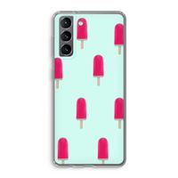 Waterijsje: Samsung Galaxy S21 Transparant Hoesje