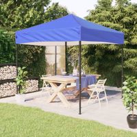 Partytent inklapbaar 3x3 m blauw - thumbnail