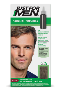 Just For Men Original Formula Haarkleuring - H35 Middenbruin