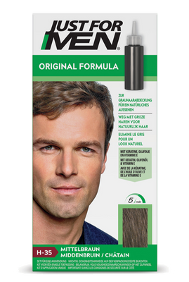 Just For Men Original Formula Haarkleuring - H35 Middenbruin