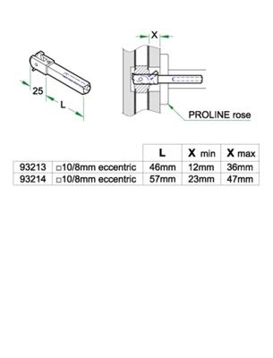 Tuimelstift DD 60-70mm heso gereduceerd