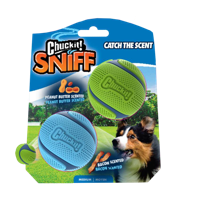 Chuckit! Sniff Fetch Ball Bacon & Peanut Butter M 2-pack
