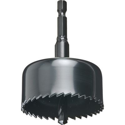 Gatenzagenset 4-Delig met accu-opnameschacht 1/4" E6.3 Gatenzaag