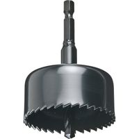 Gatenzagenset 4-Delig met accu-opnameschacht 1/4" E6.3 Gatenzaag