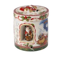 Villeroy & Boch Christmas Toys Muziekdoos Waxinelichthouder Kerstman 21 cm - thumbnail