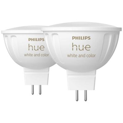 Hue LED-lamp 8719514491649 Energielabel: G (A - G) Hue White & Color Ambiance GU5.3 Energielabel: G (A - G)