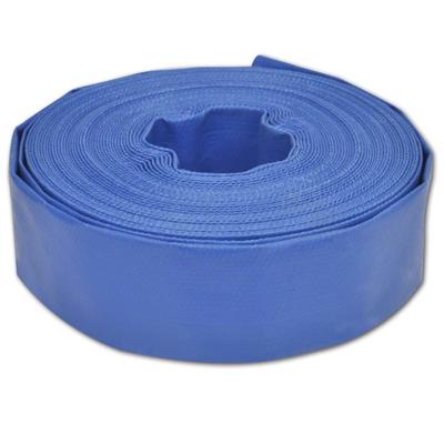 VidaXL Slang plat 1,5&apos;&apos; 25 m pvc