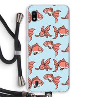 Blub: Samsung Galaxy A10 Transparant Hoesje met koord