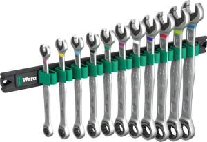 Wera 9630 Magneetstrip 6000 Joker 1 steek-ringratelsleutelset, 11-delig - 05020014001