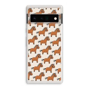 Pony: Google Pixel 6 Pro Transparant Hoesje