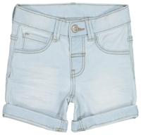 HEMA Baby Jogdenim Short Lichtblauw (lichtblauw)