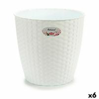 Stefanplast Wit Plastic 29 x 27 x 29 cm (6 Stuks)