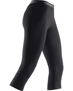Icebreaker Bf260 Legless Dames Thermobroek Black L