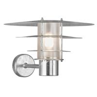 Gegalvaniseerde wandlamp met E27 fitting Nordlux Bastia 35 Gegalvaniseerde wandlamp met E27 fitting Nordlux Bastia 35