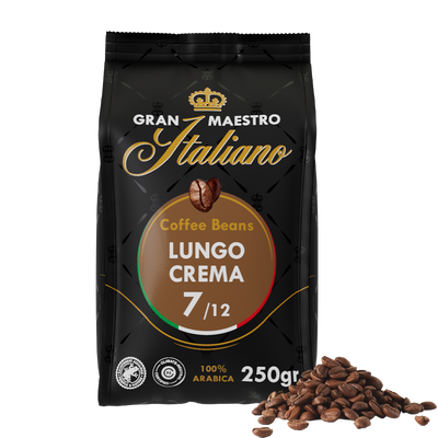 Gran Maestro Italiano Lungo Crema - Koffiebonen 250 GR