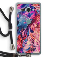 Pink Orchard: Sony Xperia XZ2 Compact Transparant Hoesje met koord