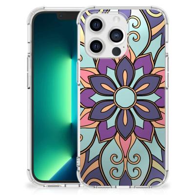 iPhone 13 Pro Max Case Purple Flower iPhone 13 Pro Max Case Purple Flower