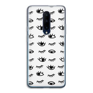 Eye pattern #2: OnePlus 7 Pro Transparant Hoesje