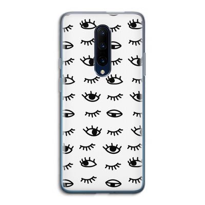 Eye pattern #2: OnePlus 7 Pro Transparant Hoesje