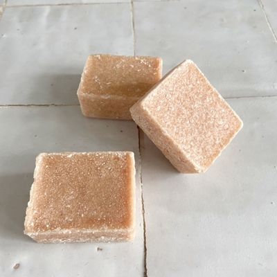 Amberblokje &apos;Eternally&apos; per stuk - 4 cm