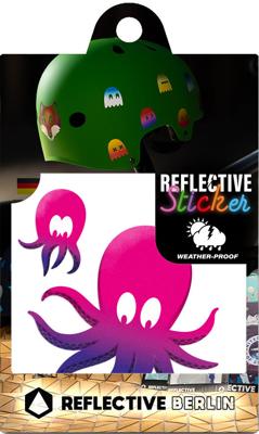 REFLECTIVE BERLIN Refl.sticker refl.berlin octopus neptun