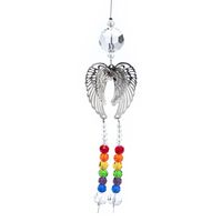 Regenboogkristal Engelenvleugels & Regenboogketting (30 cm)