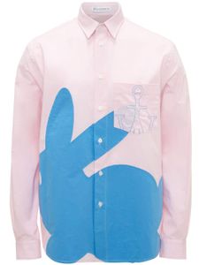 JW Anderson chemise à imprimé graphique - Rose