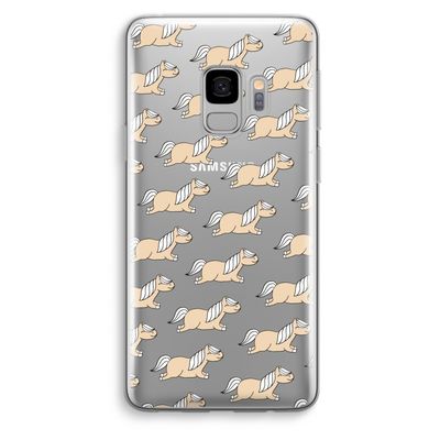 Ponys: Samsung Galaxy S9 Transparant Hoesje