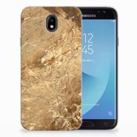 Samsung Galaxy J7 2017 | J7 Pro | TPU | Siliconen hoesje | Marmer Creme