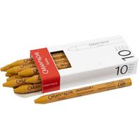 Caran Dache Caran d'ache neocolor i, l: 10 cm, dikte 8,5 mm, ochre (035), 10 stuk/ 1 doos