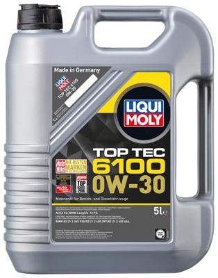 LIQUI MOLY Oil top tec 6100 5l 0w-30