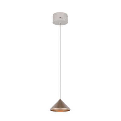 Trio Moderne hanglampLaguna Ø 18cm koffie bruin - 336210165