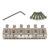 Graph Tech String Saver PG-8000-00 Brushed Steel brugzadels voor ST- en TE-stijl gitaar (set van 6)