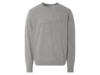 LIVERGY Heren hoodie of trui (Grijs, XL)