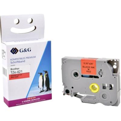 G&G Labeltape Tekstkleur: Zwart