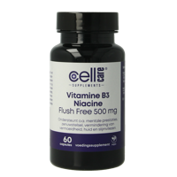 Vitamine B3 niacine flush free 500mg 60 Vegetarische capsules