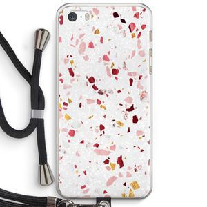 Terrazzo N°9: iPhone 5 / 5S / SE Transparant Hoesje met koord