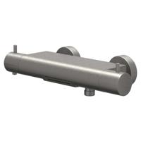 IVY Bond Badthermostaatkraan opbouw - Cooltouch - cascade uitloop - Geborsteld metal black PVD 6301056 IVY Bond Badthermostaatkraan opbouw - Cooltouch - cascade uitloop - Geborsteld metal black PVD 6301056