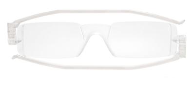 Leesbril Nannini compact opvouwbaar-Transparant-+3.00