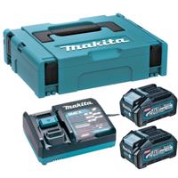 Makita accu starterset - 191J97-1 - 36 V - 2x4.0 Ah accu BL4040 en snellader DC40RA - in Mbox