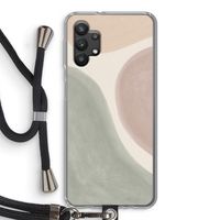 Geo #6: Samsung Galaxy A32 5G Transparant Hoesje met koord