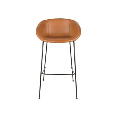 Zuiver Feston barkruk H75 Brown