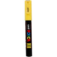 Uni-Posca Posca marker, afm pc-1m, lijndikte 0,7 mm, extra-fijn, geel, 1 stuk