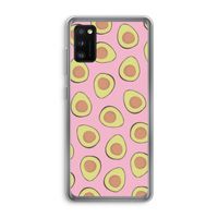 Dancing avocados: Samsung Galaxy A41 Transparant Hoesje