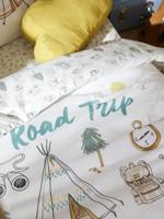 Dekbedovertrek + kussensloopset voor kinderen YELLOWSTONE beige