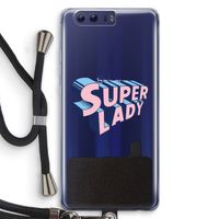 Superlady: Honor 9 Transparant Hoesje met koord